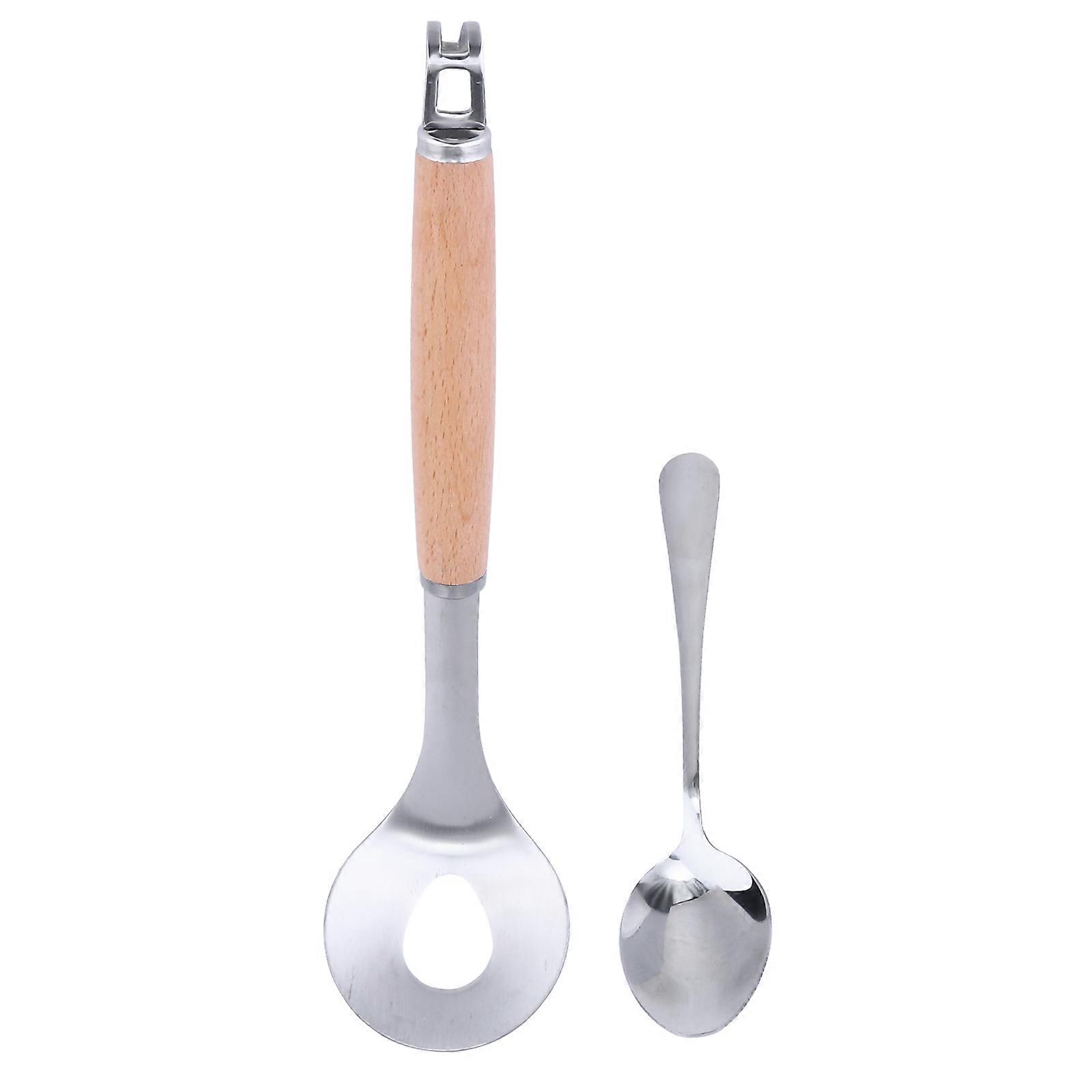 Meatball Making Spoon Non-Stick Kitchen Tools For Adults With Space Saving Feature 7.2X3.5CM Stainless Steel 1 Set