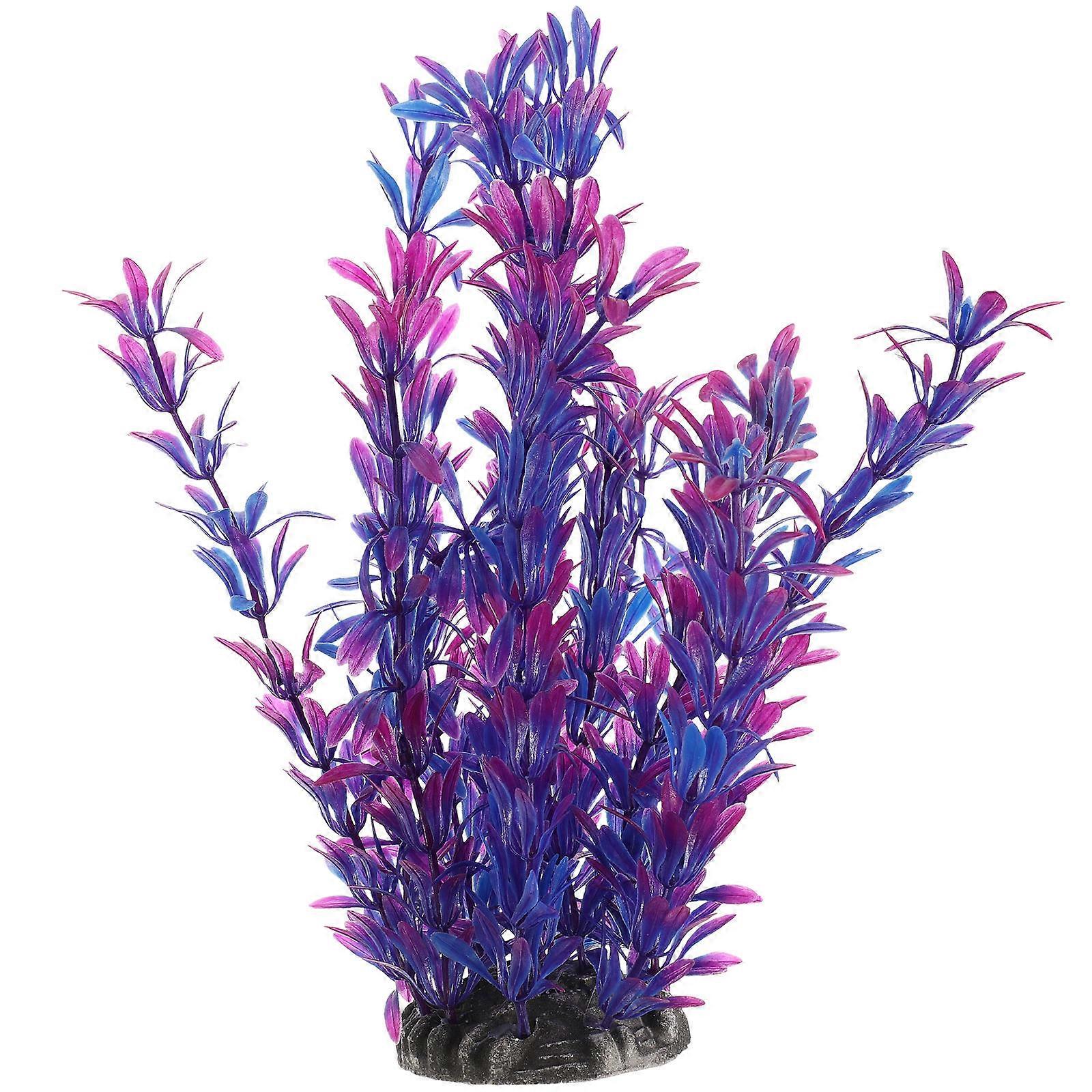 Fish Tank Landscaping Decorations Fish Tank Plant Safe Plastic Aquarium Decorations 1Set