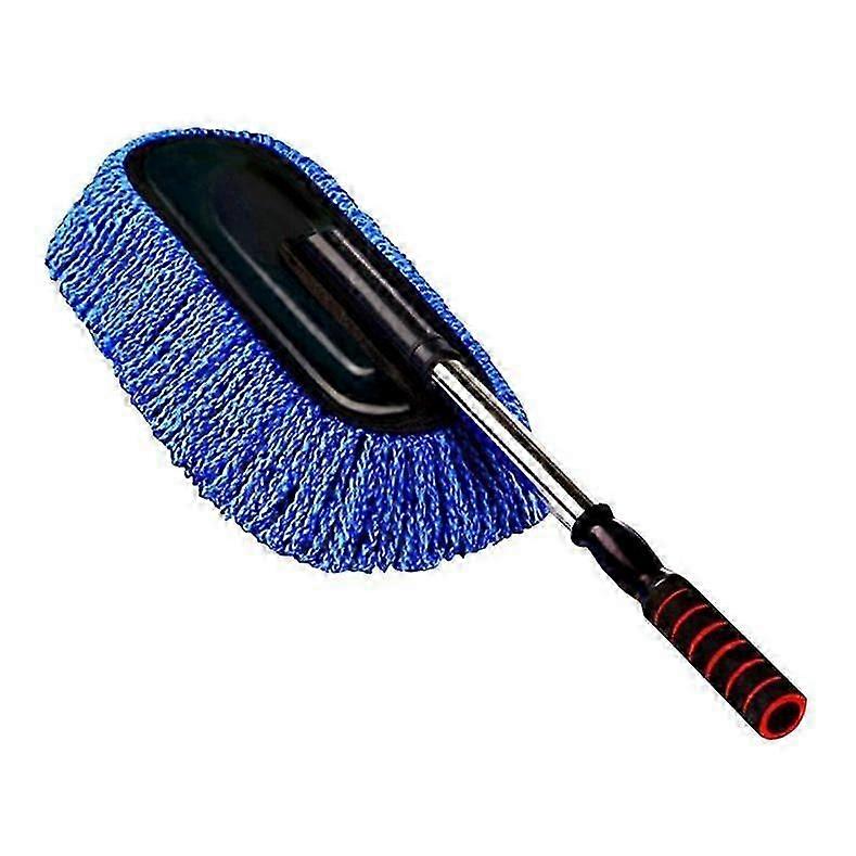 Car Cleaning Mop with Retractable Long Handle Dust Removal Car Washing Brush