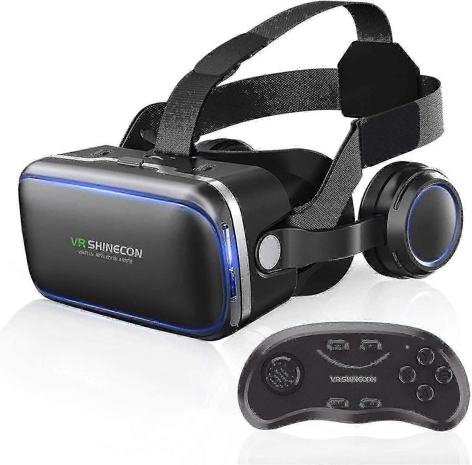 Vr Headset Compatible With Iphone And Android Phones ,virtual Reality 3d Game Glasses System, 3d Virtual Reality Goggles