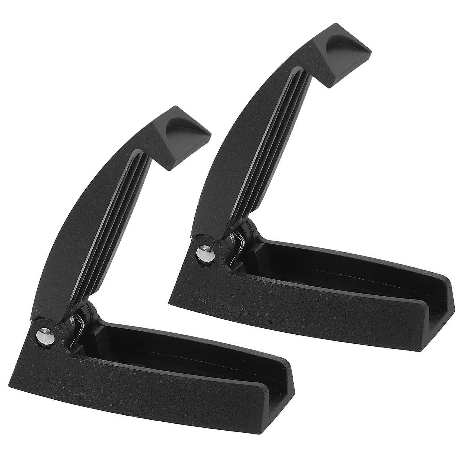 2pcs Durable RV Baggage Door Catch Holder Clip Retainer for RVs Trailers Boats with Hidden Clasp Design