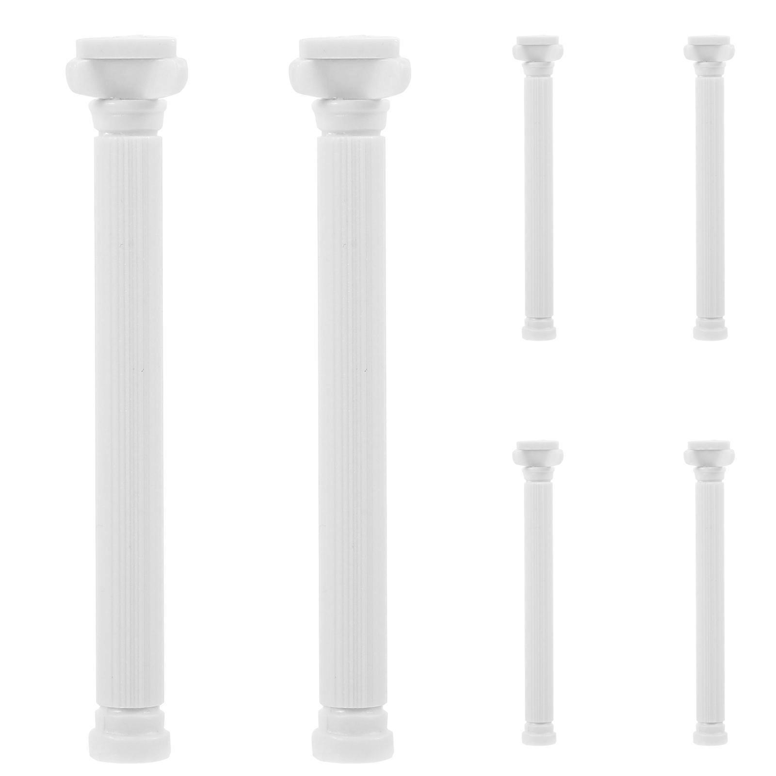 Roman Column Pillars For Living Room Durable Material 6Pcs