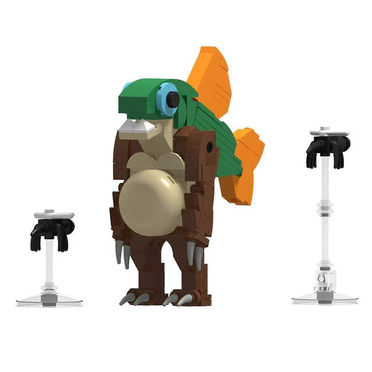 Italian Brainrot Tung Tung Tung Sahur Building Blocks Tralalero Tralala Action Toy Figures _19