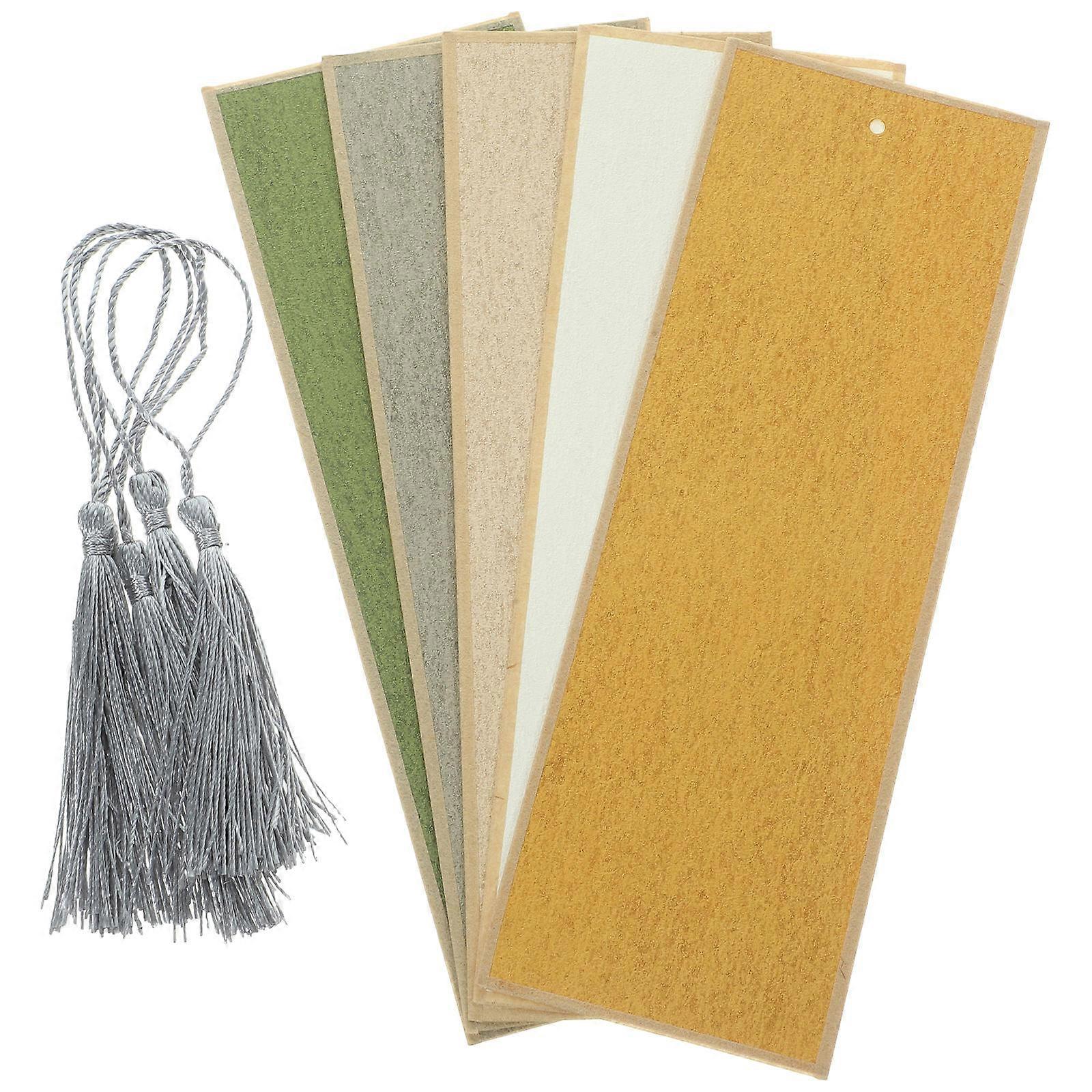 Bookmarks Blank Bulk Diy Handmade Bookmarks Hanging Ornaments For Readers Study Projects 5Pcs