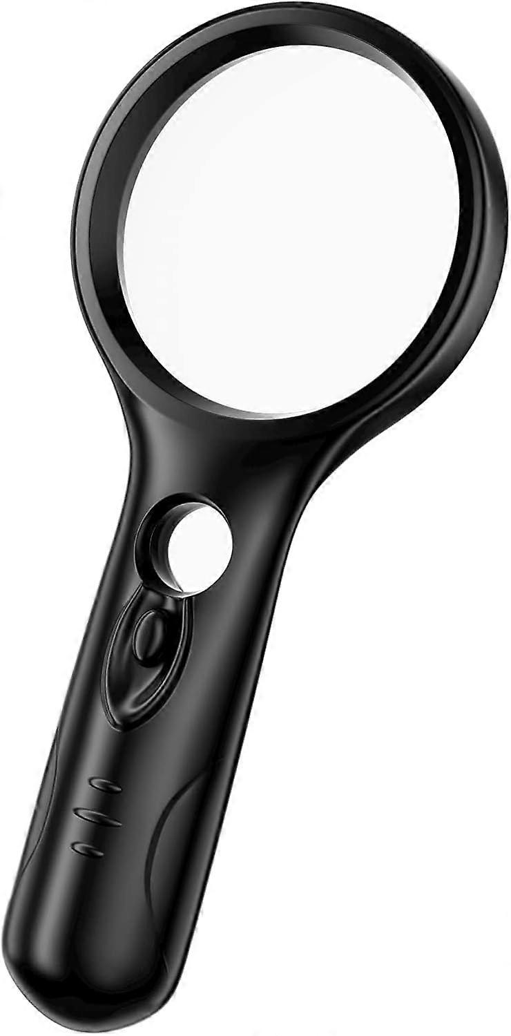 Reading Glasses, 3X 45X Illuminated Magnifier with 3 LED Lights