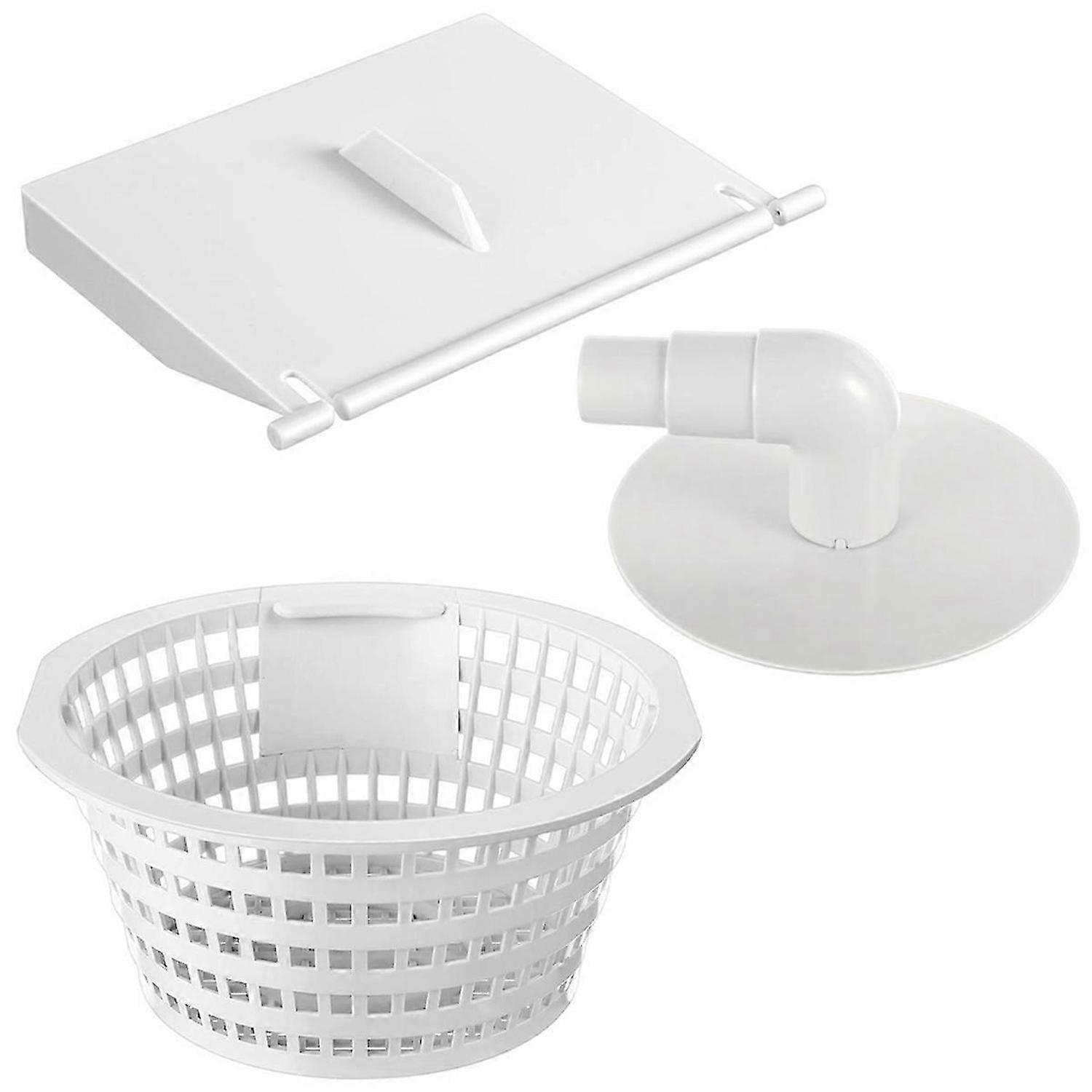 Skimmer Replacement Compatible with 8926 Weir Door Flap and 8928 Pool Skimmer Basket 8929 Pool Skimm
