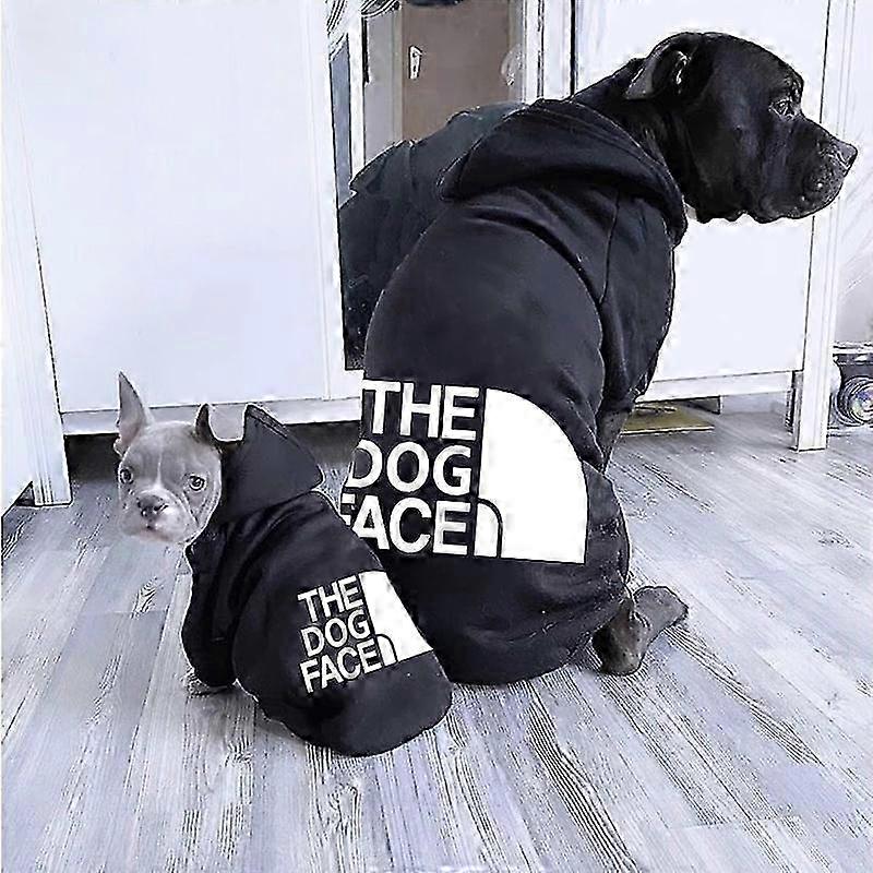 Casual Pullover Dog Hoodie Pet Coat for Autumn and Winter, Thickened Warm Sweater for Large and Small Pets, Suitable for French Bulldog and