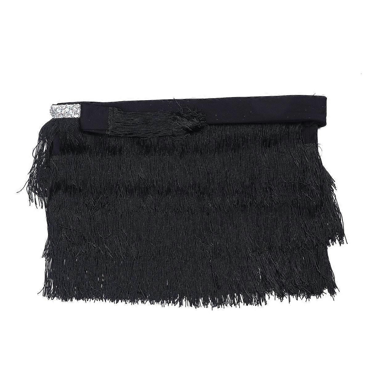 Belly Dancing Hip Scarf Tassel Hip Towel Rectangular Style For Other Dancing Classes Women 1Pcs