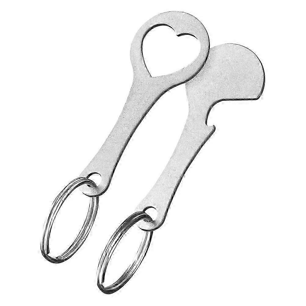 2Pcs Removable Keys Shopping Trolley Token Key Chip for Carts