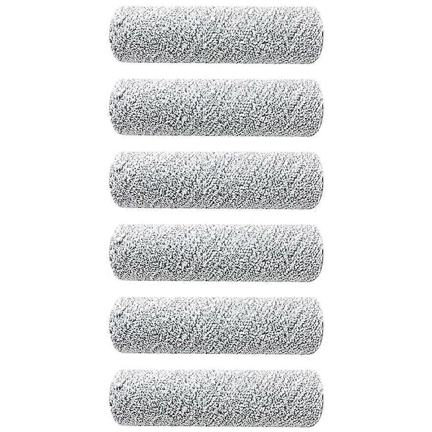 Roller Wipes Mopping Cloths Sweeping Robot Accessories for Ecovacs X8/X8 Pro/X8 Pro Plus/X9 Pro/T80/T80 Omni (6 PCS)