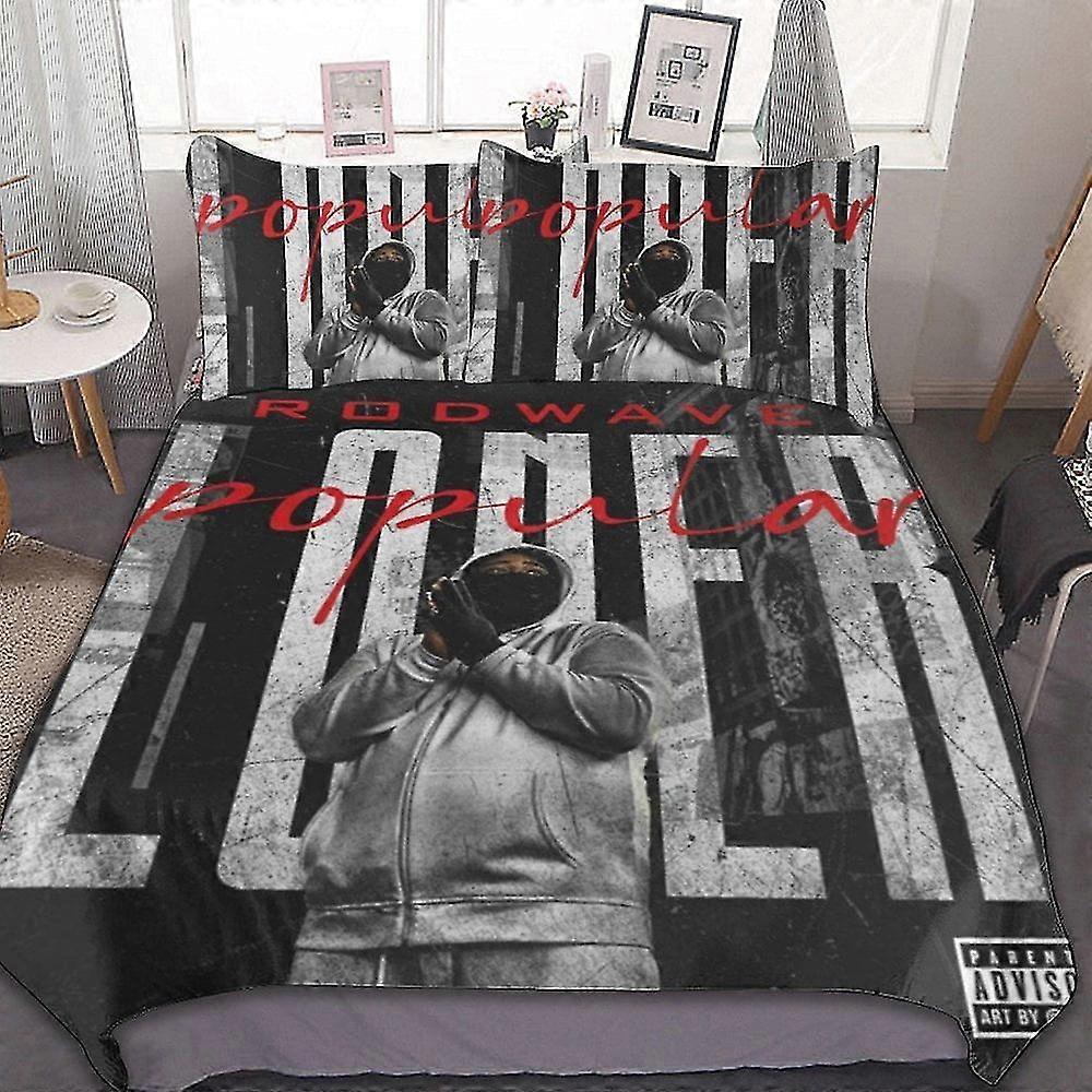 Microfiber Bedding Sets with 3D Printed Design, Lightweight 3 Piece Comforter Sets for Kids