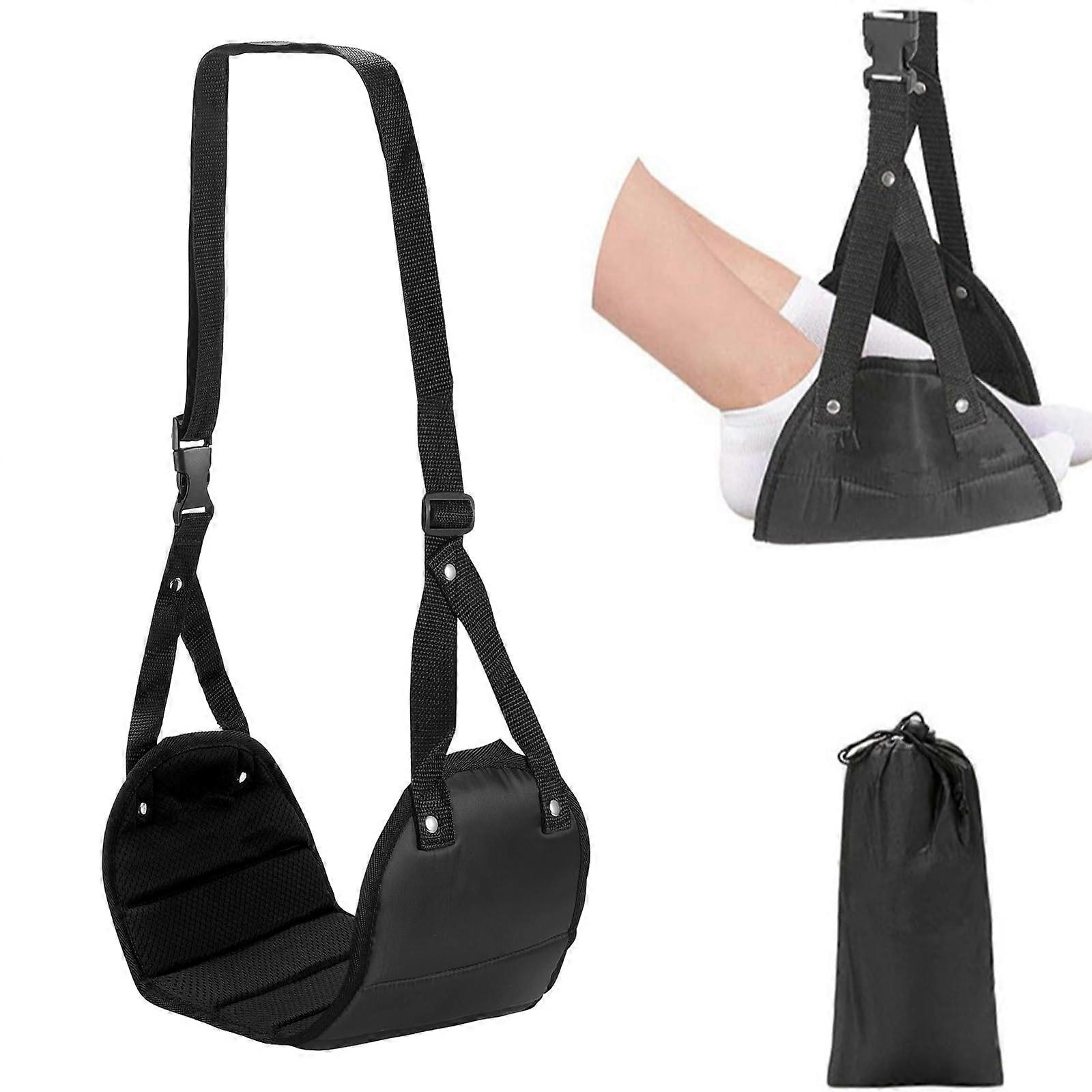 Aeroplane Footrest Foot Hammock, Adjustable Leg Rest, Reduce Swelling and Pain