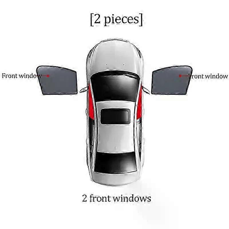 Magnetic Car Window Curtains Solar Sunshield Shadow Mesh Glass Shading for Certain Brand 1 Series F20 2011-2019