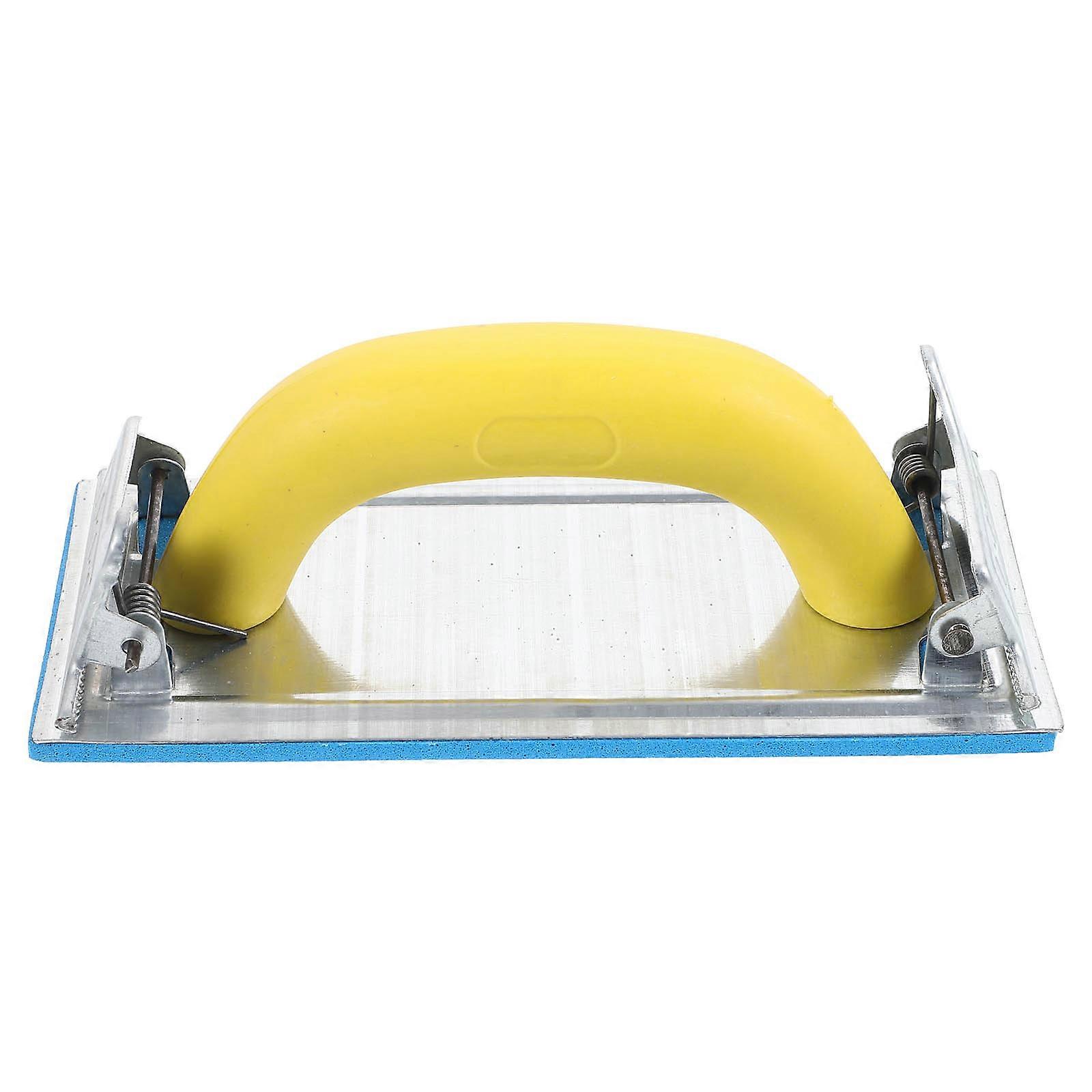 手砂机砂纸架特殊形状墙角自粘设计塑料 7.1×3.3×2.6in 2Set