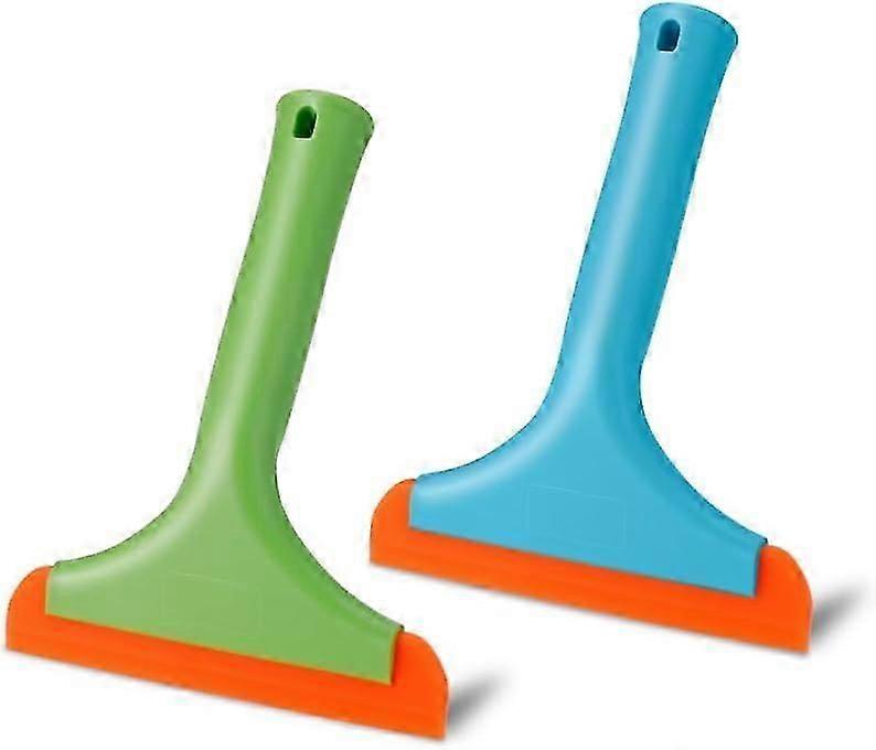 2pcs Silicone Window Squeegee for Shower Mirrors and  Glass