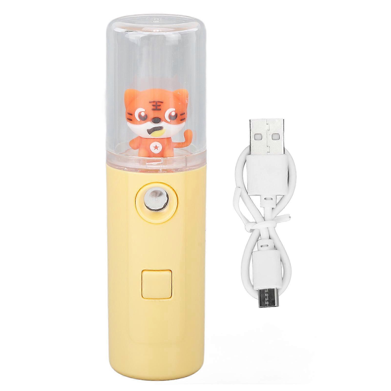 Nano Mist Cute Tiger Moisturizing Hydrating Cooling Portable Handheld Facial Sprayer for Outdoor Travel