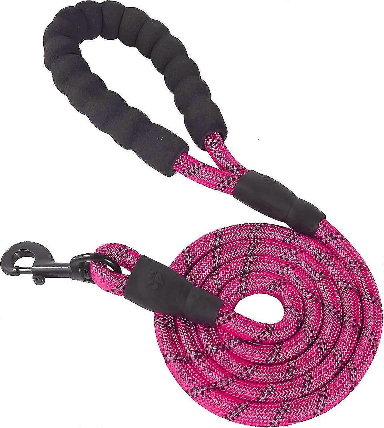 Reflective No-Tangle Dog Leash with Padded Handle - UK Pet Accessory