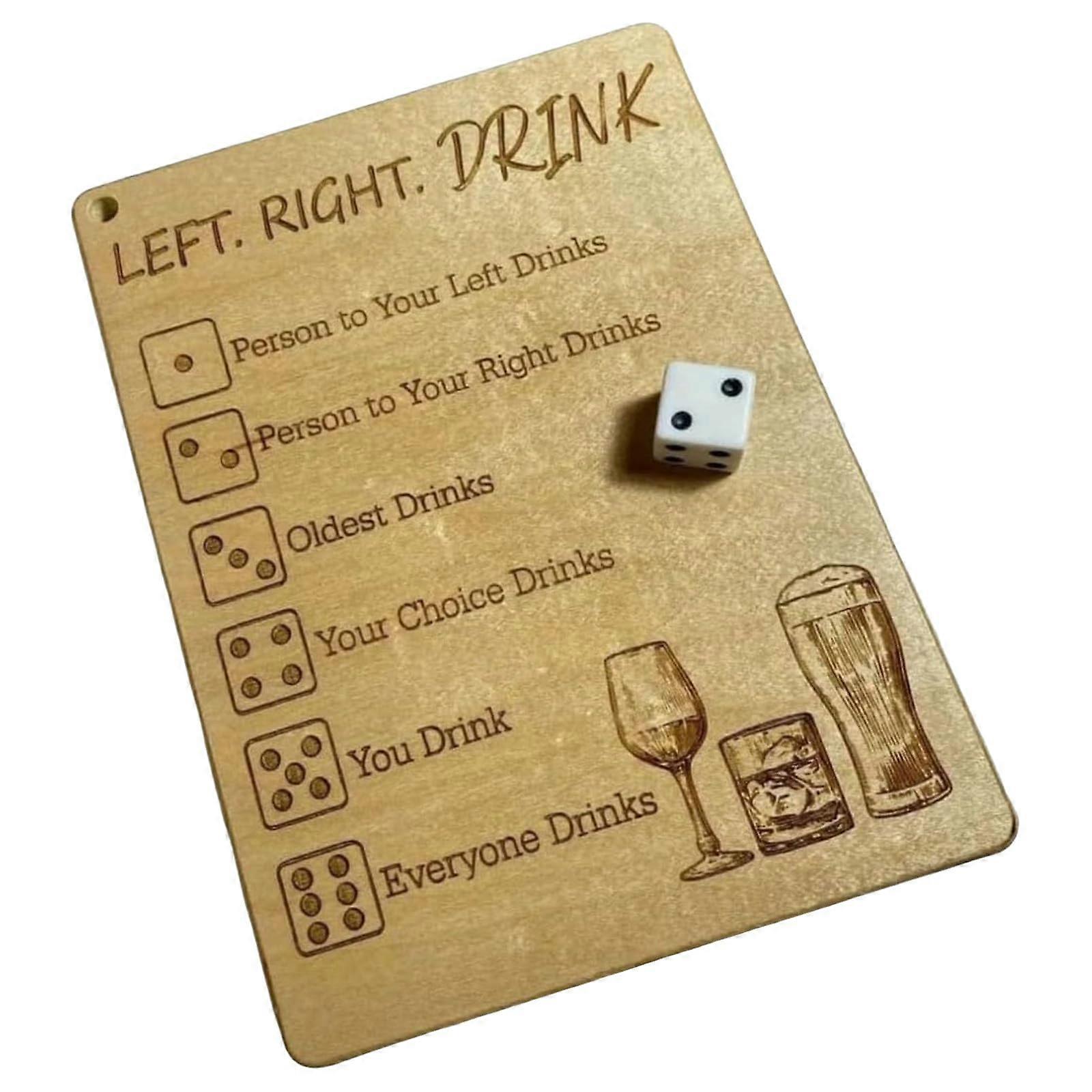 Drinking Games, Party Games for 18, Drinking Game, Wooden Cards, Funny Drinking Games