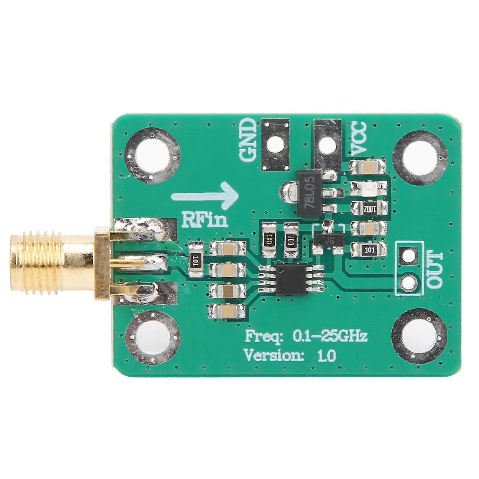 Logarithmisches Detektormodul HF-Signal-Log-Ausgangsleistungsmesser 0,1-2,5 GHz Controller