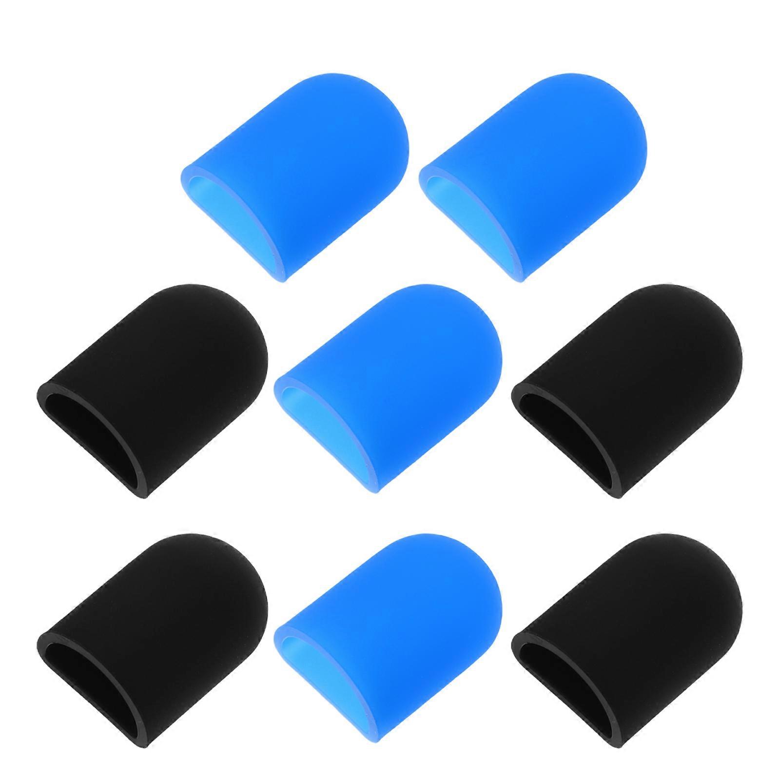 Bike Brake Lever Sleeves Fitted Design Colorful 4 Pairs Protection For Cyclists