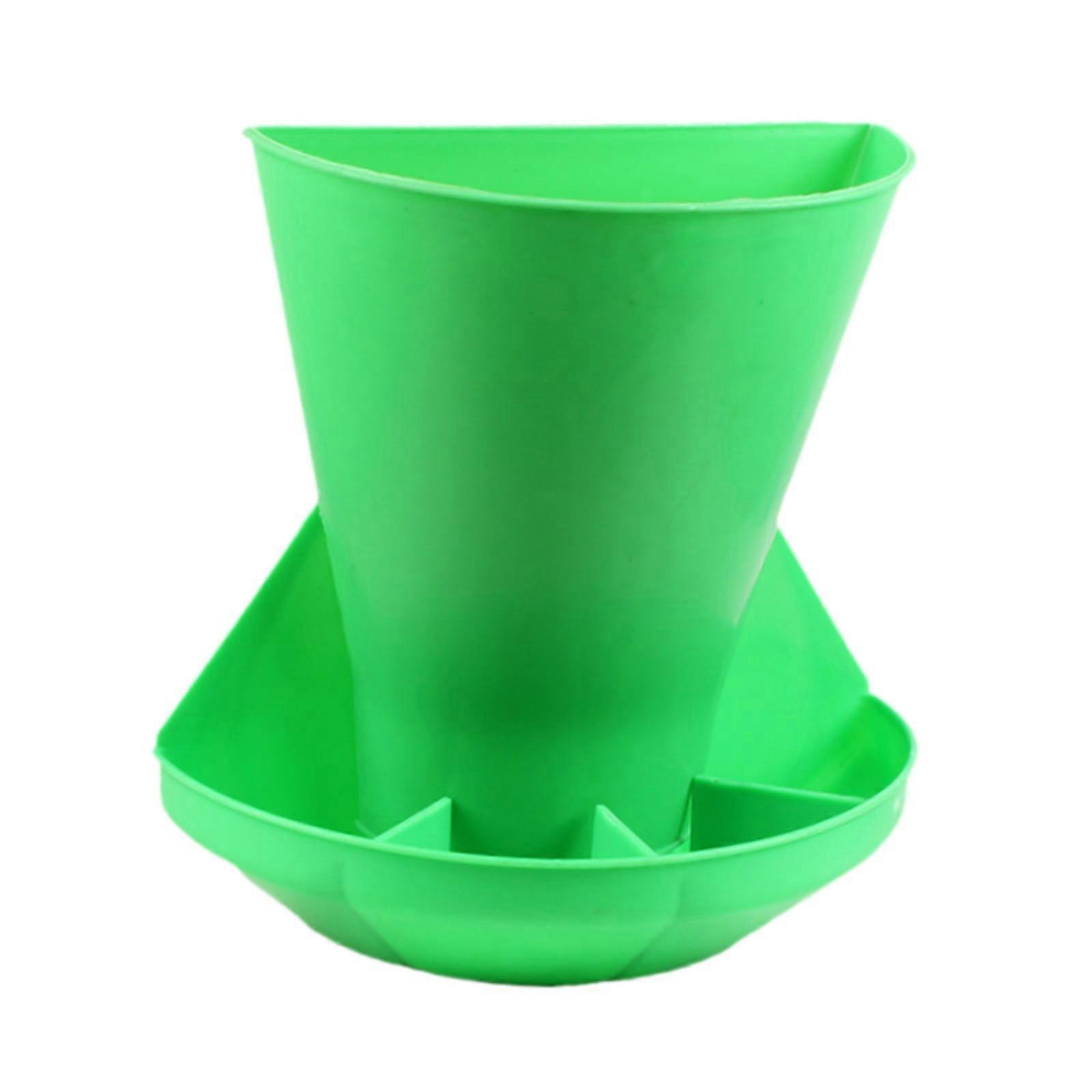 Swine Feeding Trough with Four Compartments Supplies Wall Mounted Pig Feeder