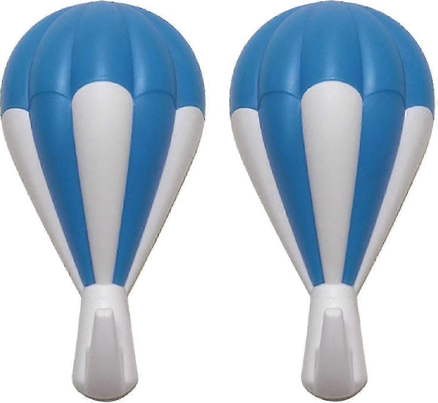 Creative Hot Air Balloon Hook Solid And No Hole For Bathroom Blue