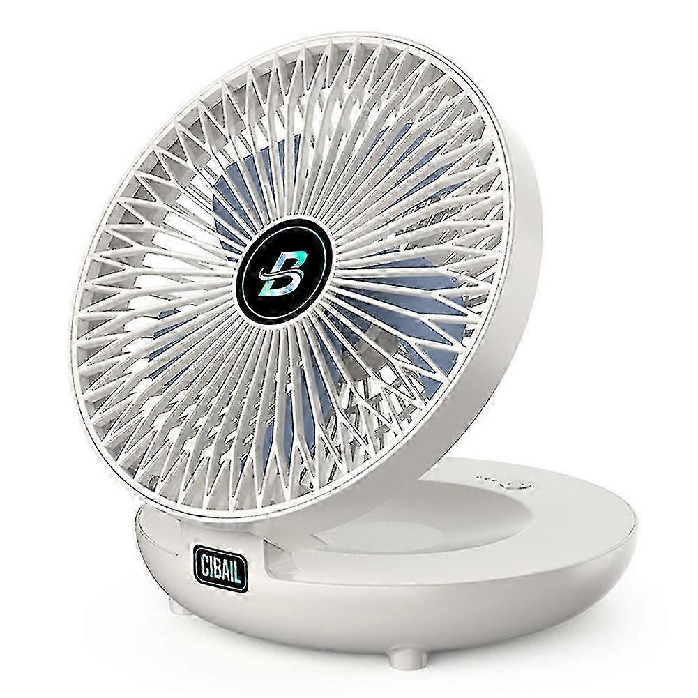 Punch Free Wall Mount Fan USB Charging Desktop Cooling Fan 3 Speed Low Noise Design