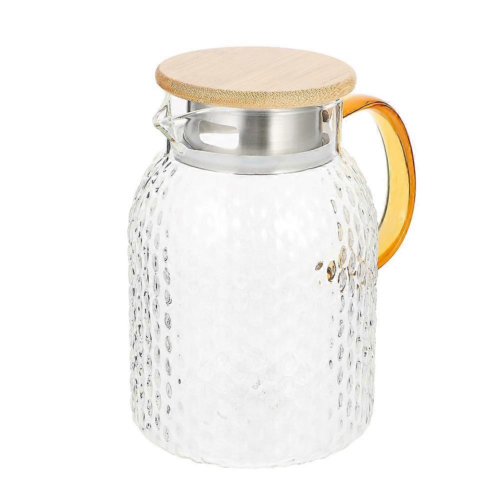 1pc Glass Kettle for Cold Water with Assorted Colors
