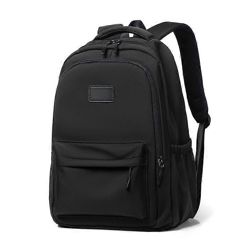Solid Color Backpack Teenager School Bag