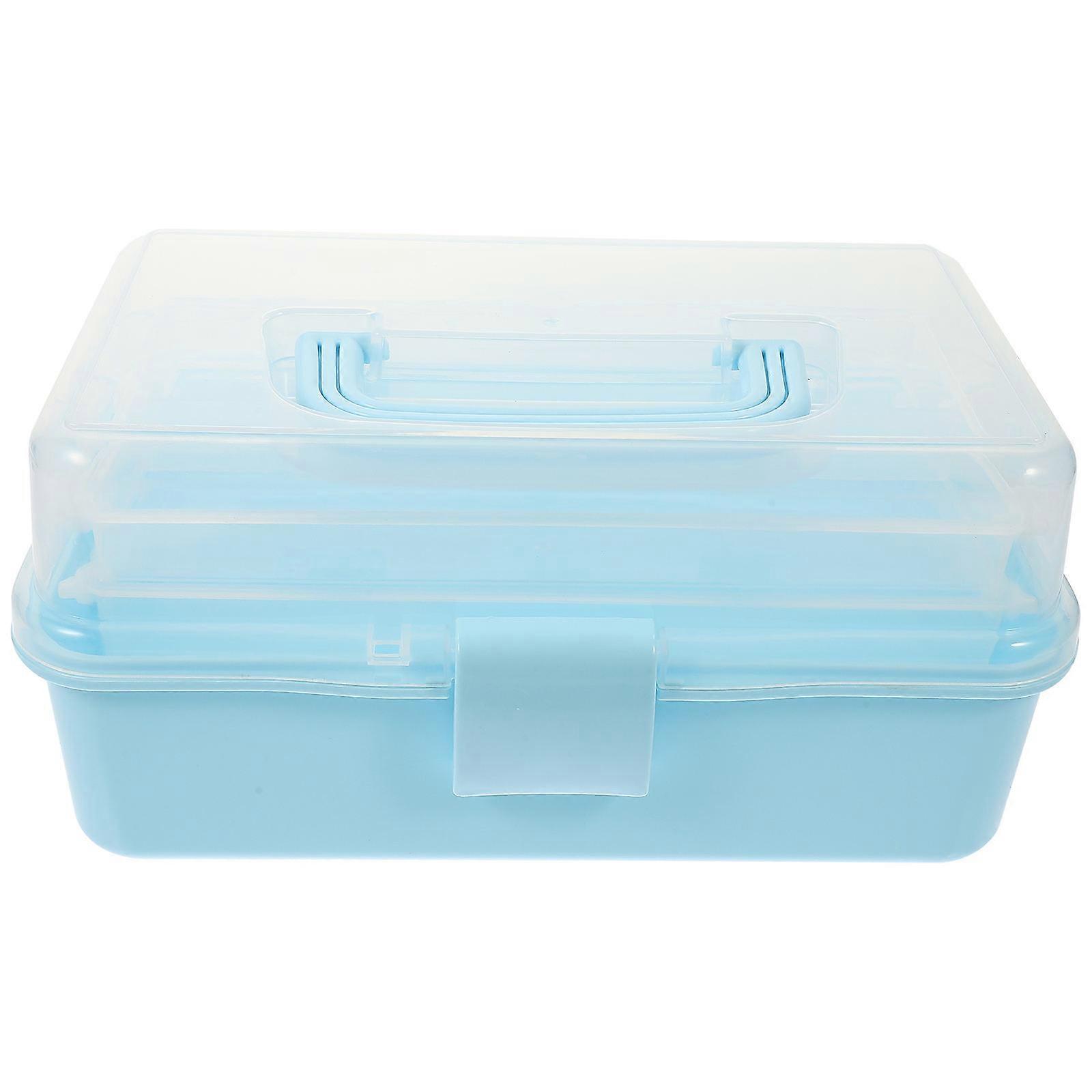 Storage Case Handheld Tools Case Sewing Staffs Daily Life Sturdy 25.5X14cm Portable 1Pack