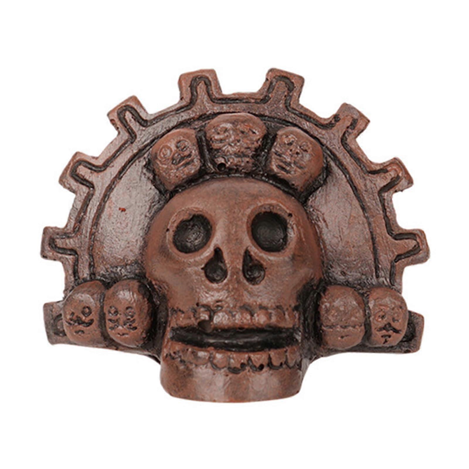 Aztec Death Whistles Bronze Combat-Sounding Whistles with Human-Like Screams for Parties and Family Celebrations