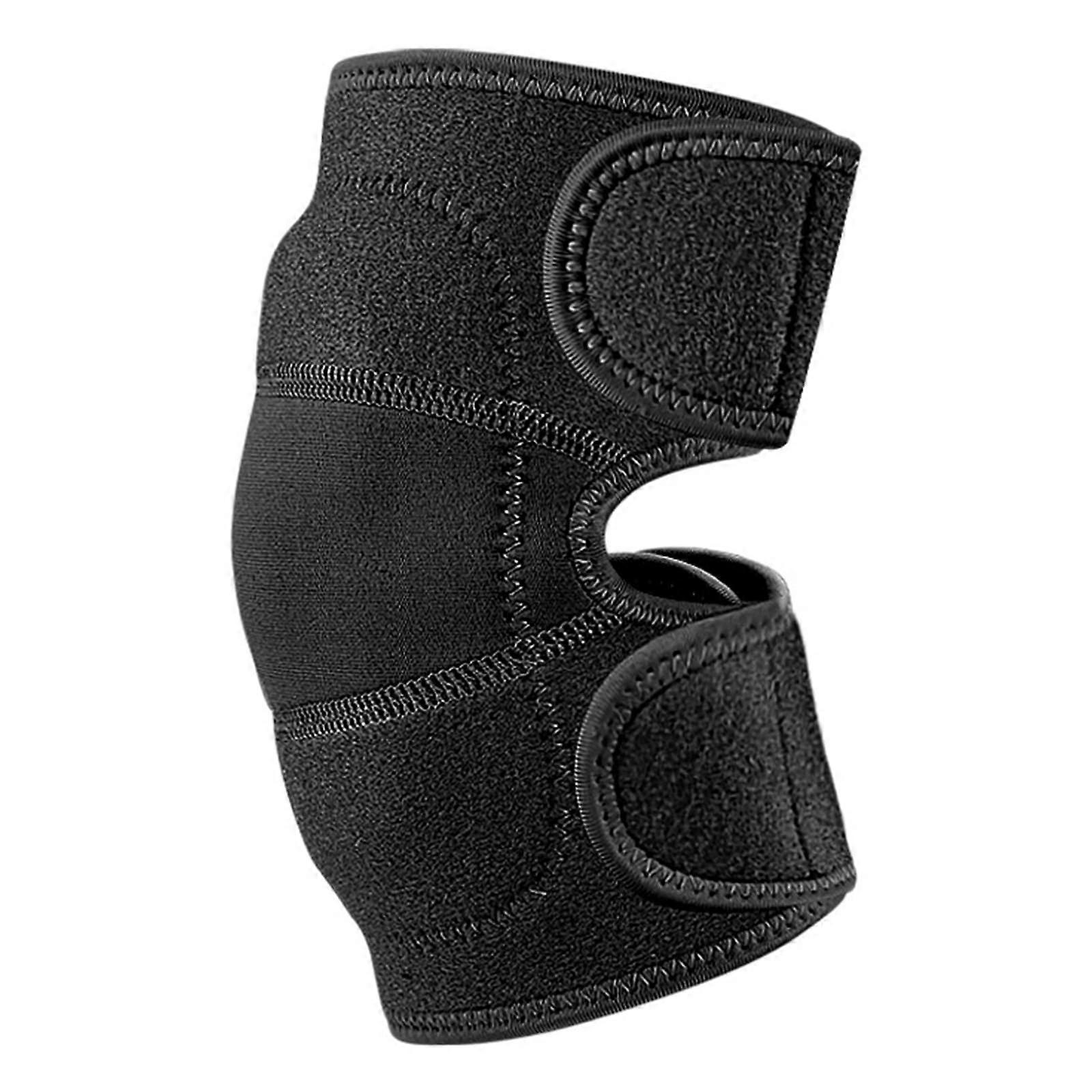 Breathable elbow support, easy to use, adjustable elbow brace, athletes, arm guard, basketball, elbow protector for weightlifting, black.