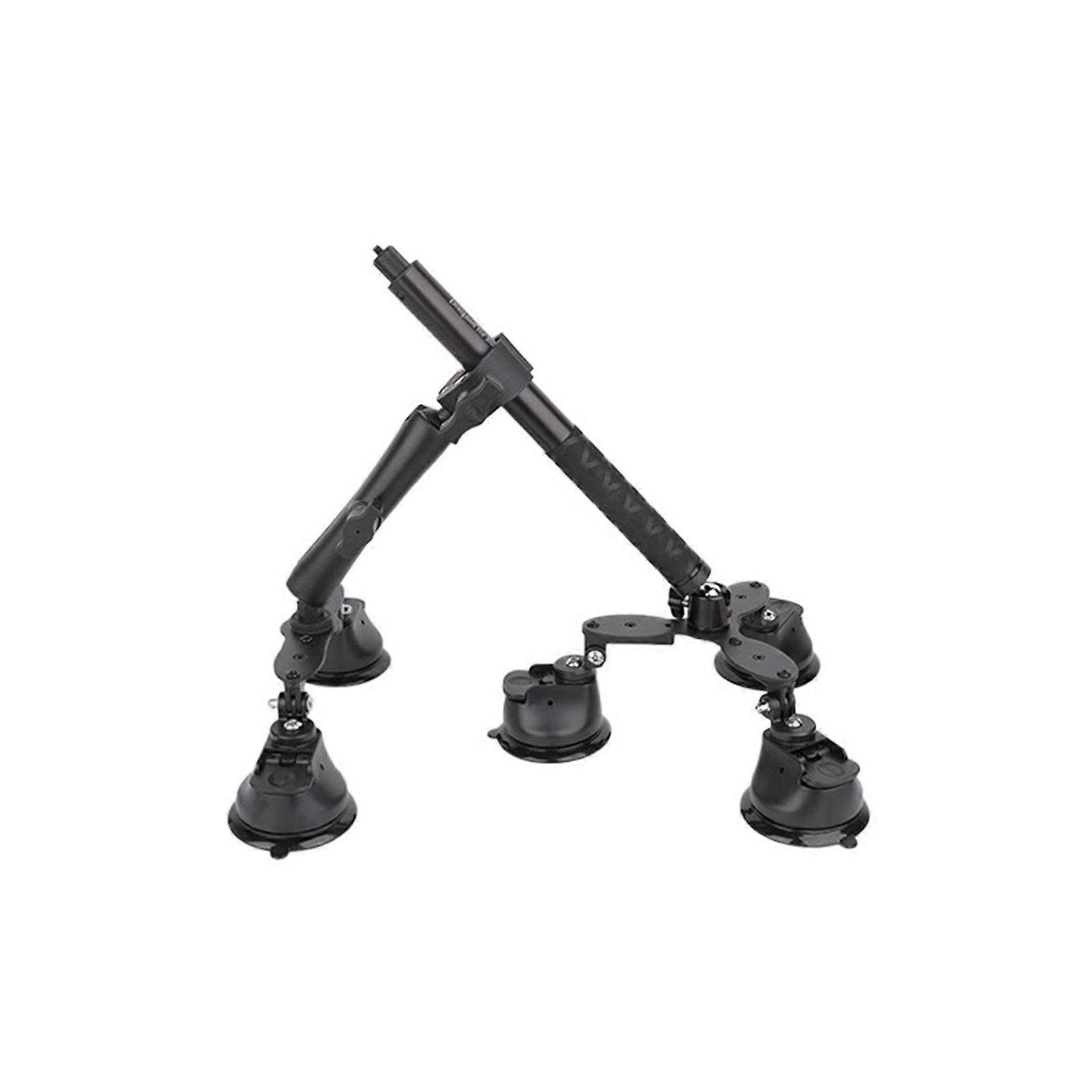 Aluminum Camera Suction Mount Ball Head Adapter Action Camera Selfie Stick For X2/X4 Action Camera Selfie Stick Multicolor