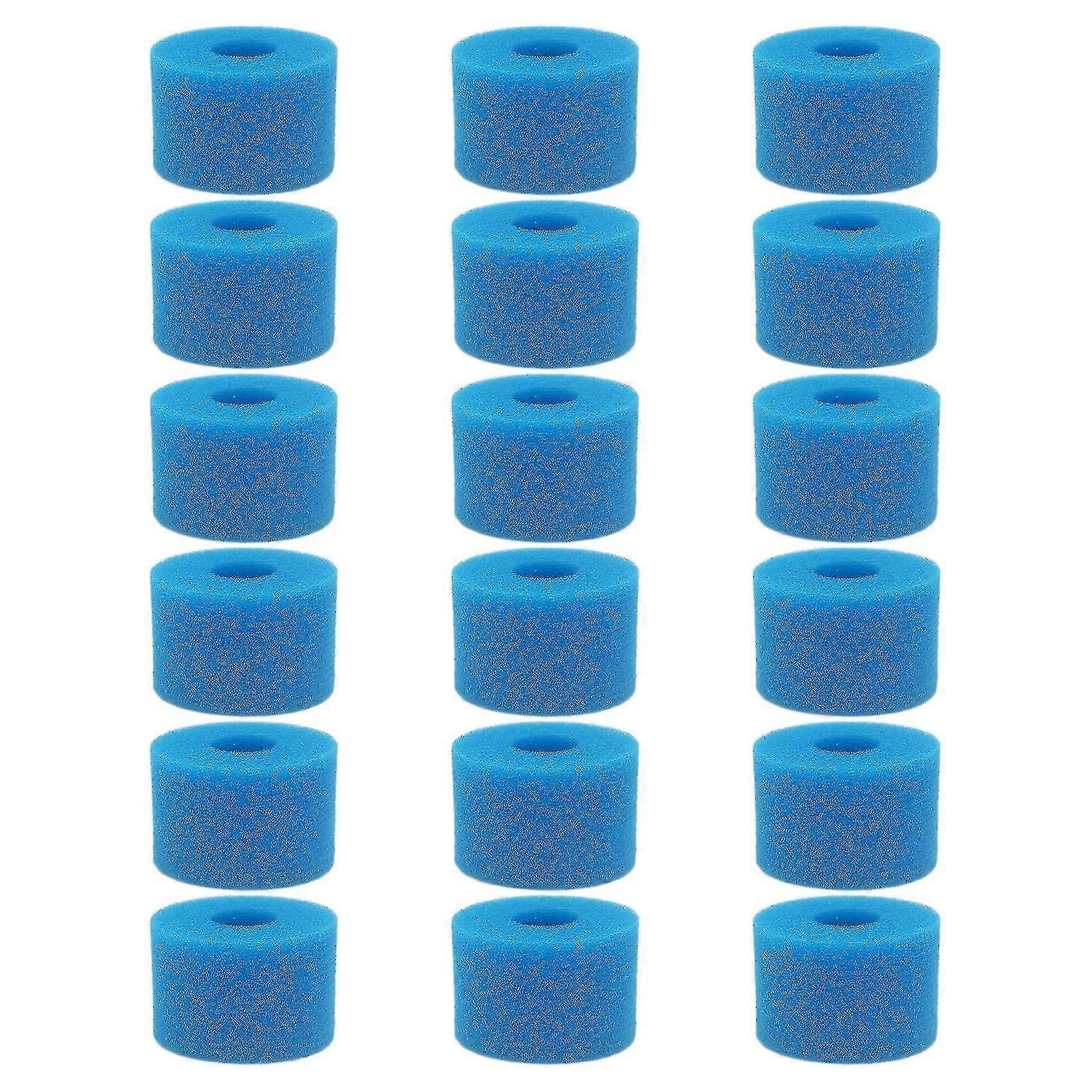 18 stücke Für Pure Spa Wiederverwendbare Waschbar Schaum Whirlpool Filter S1 Typ
