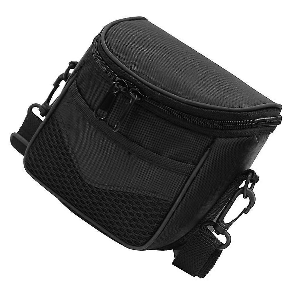 Small Camera Bag Daily Use Rectangular Dust Protection Black 13.00X13.00X9.00CM 1Pcs
