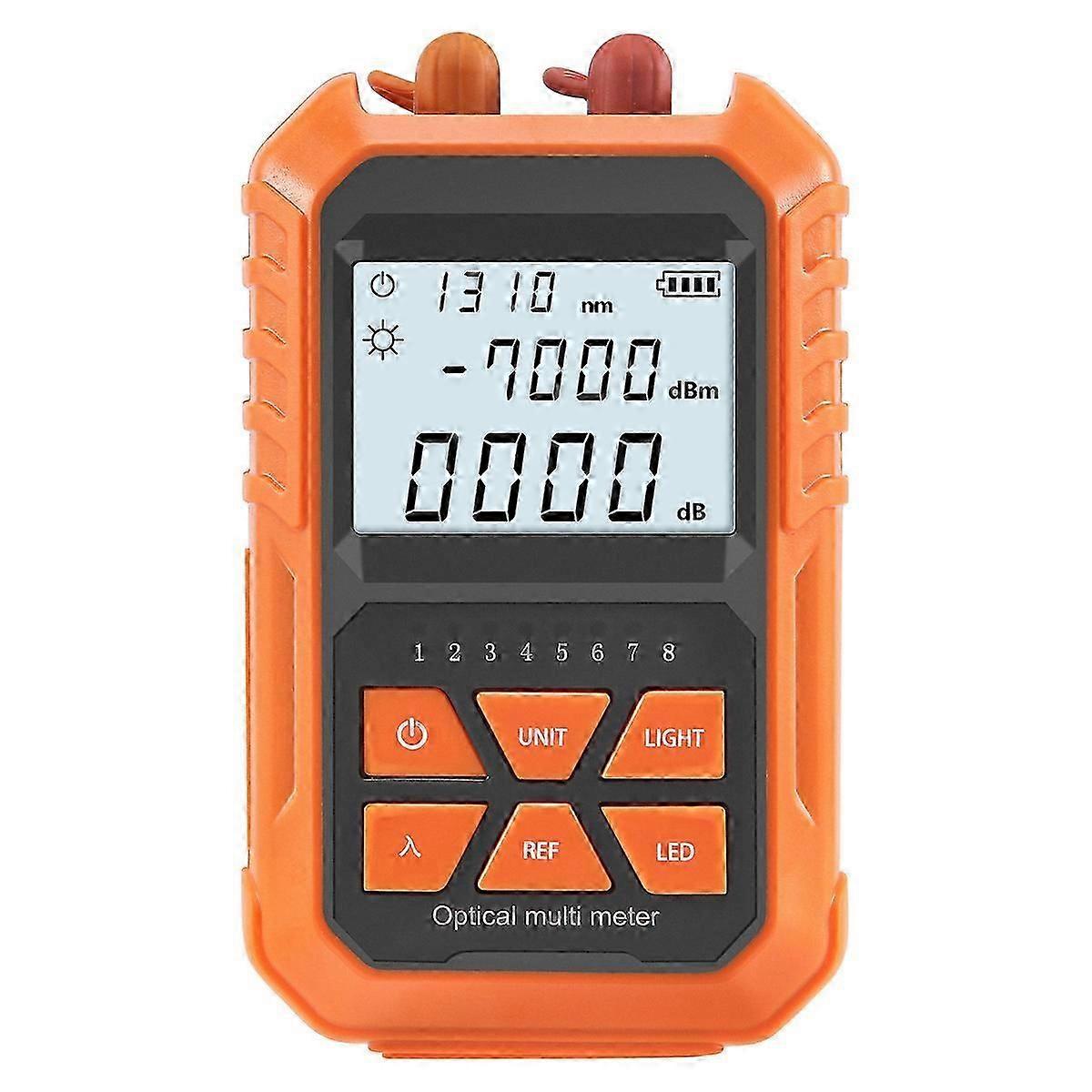 4 in 1 Optical Power Meter Visual Fault Locator 5Km Light Pen LED Lighting OPM Network Fiber Optic C