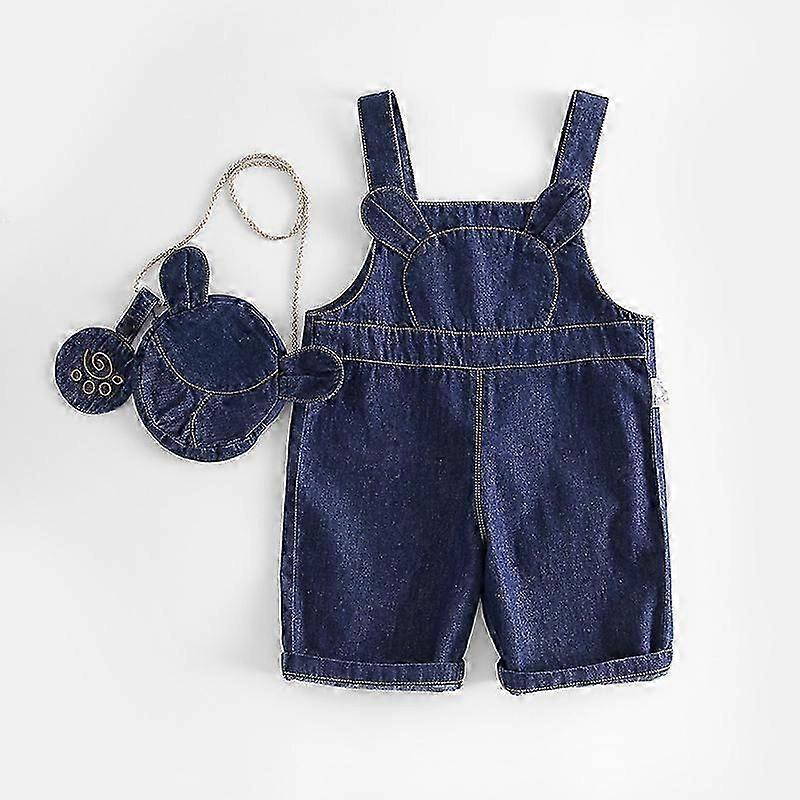 Autumn Denim Overalls Loose Girls Suspenders Jumpsuit