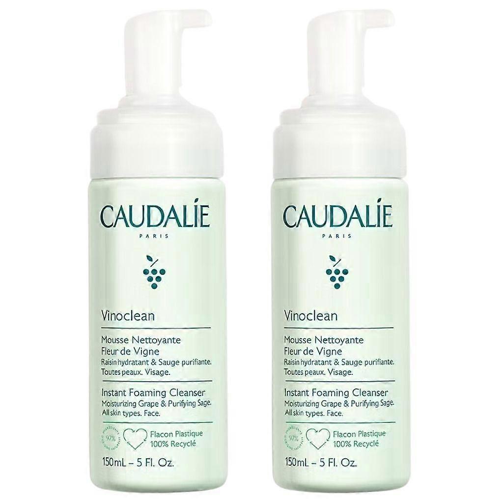 Caudalie Vinoclean Instant Foaming Cleanser Duo 150ml