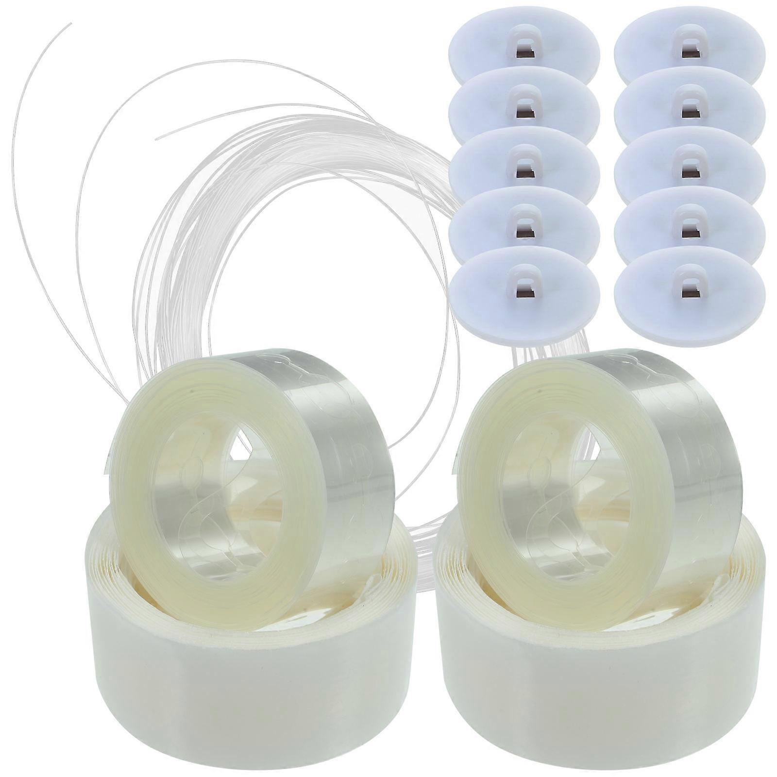 1 Set Balloon Arch Strip Kit with Balloon Decorating Strips and Glue Point Stickers for Weddings and Birthdays
