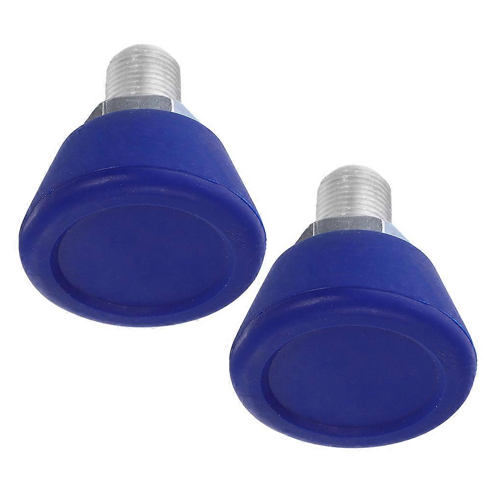 轮滑鞋脚趾止动滑鞋止动蓝色 5.30X4.90X4.90CM 制动 2 套