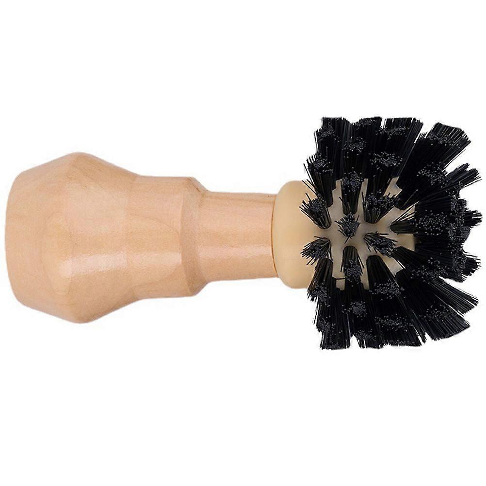 Wooden Espresso Brush Professional Cleaning Tool Small Coffee Brush 1 Set Cleaning Supply