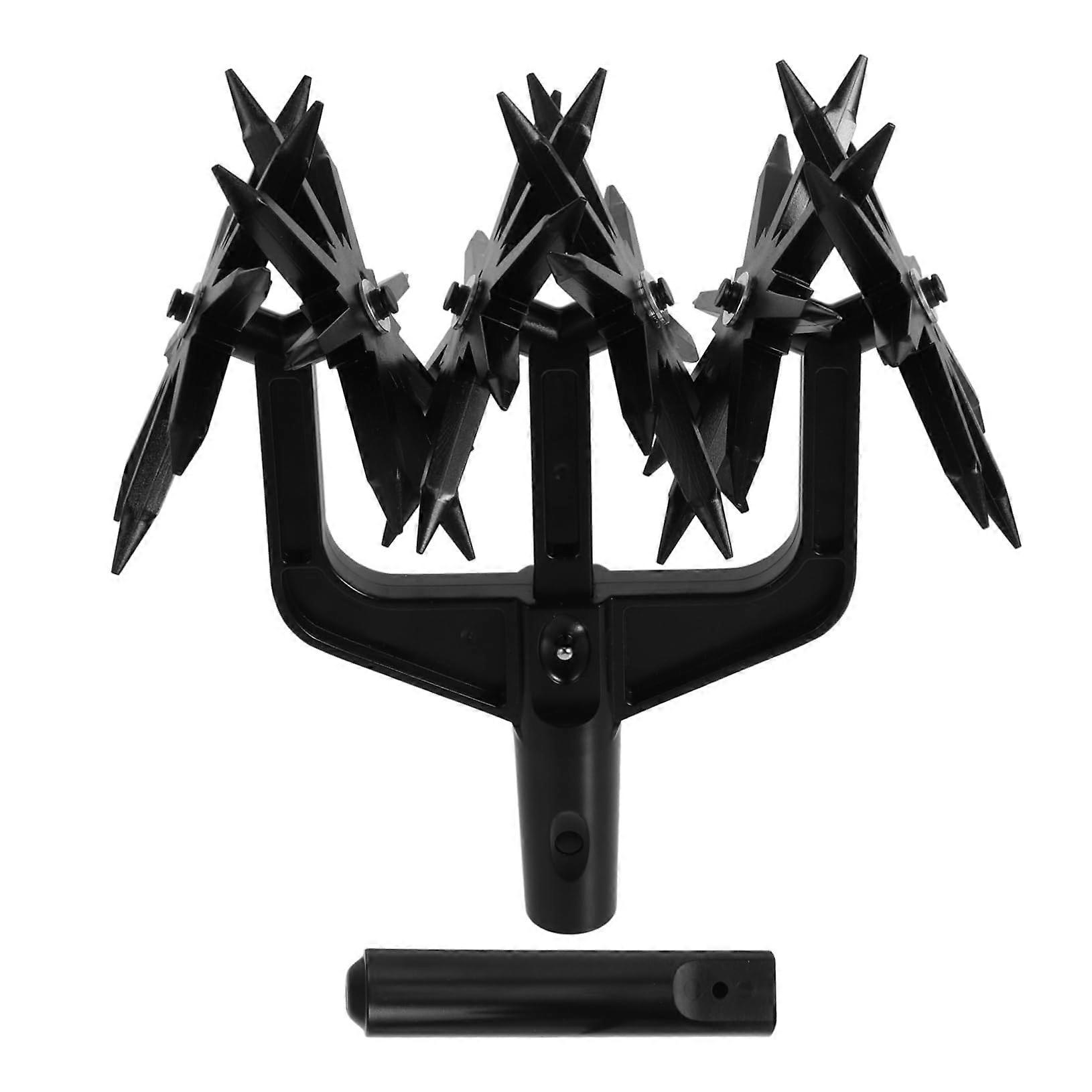 Scarifier Tools Set - Manual Rotary Cultivator Garden Plow Tool, Soil Turner, Soil Loosening Device for Efficient Gardening