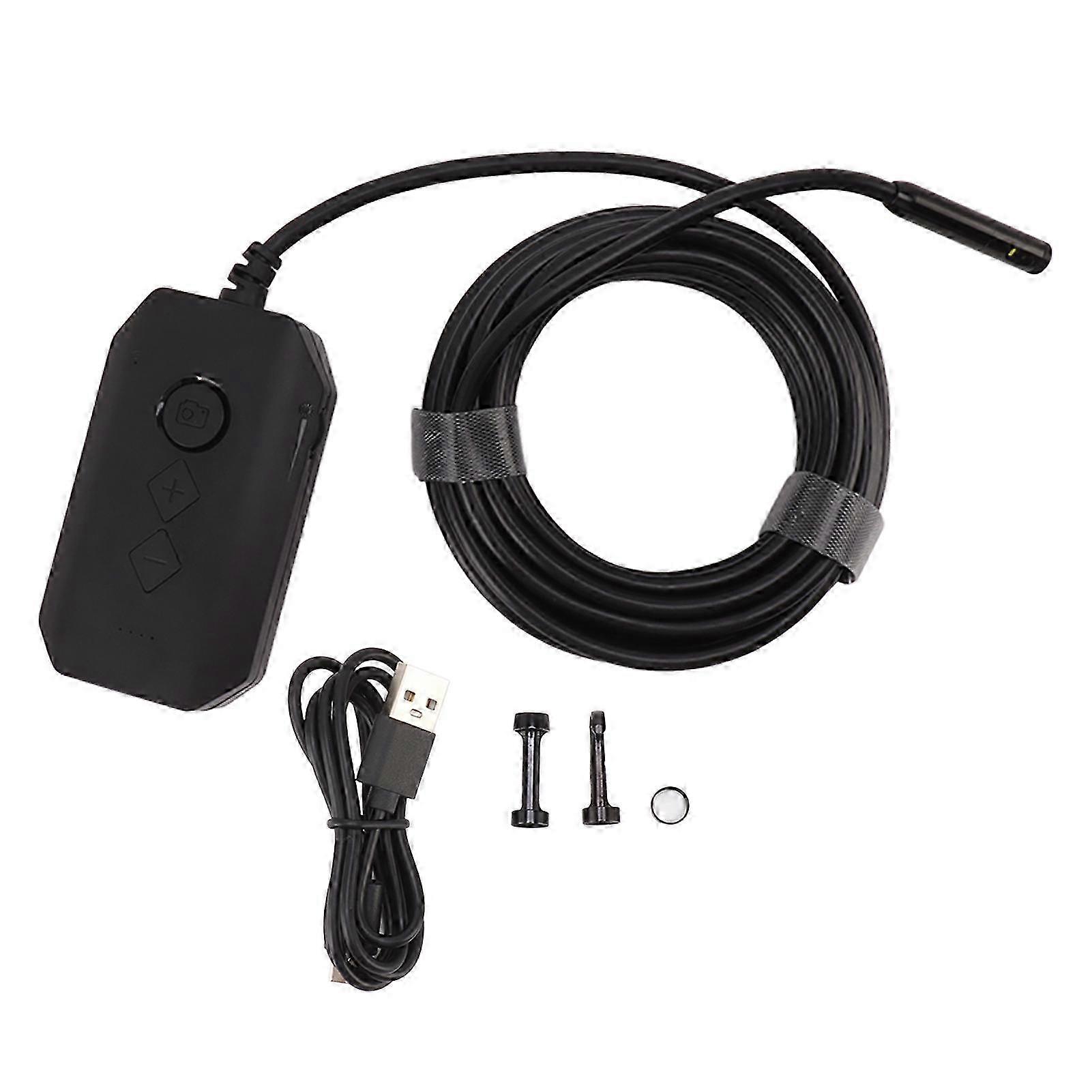 2025 Professional Inspection Solution, Dual Lens Wireless Endoscope, Super Hd Screen With 2Mp Cmos Sensor And 1080P Resolution, Integrated Front And S