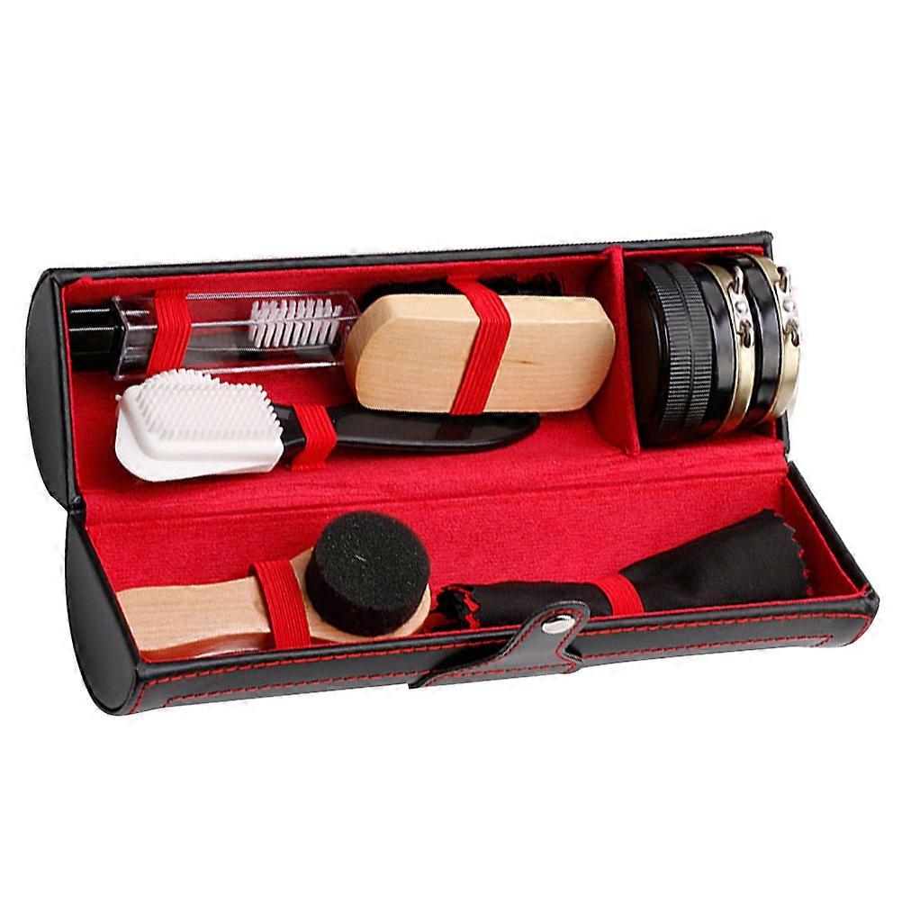Portable Shoes Cleaning Brush Kit for Man Woman Daily Use 1 Set