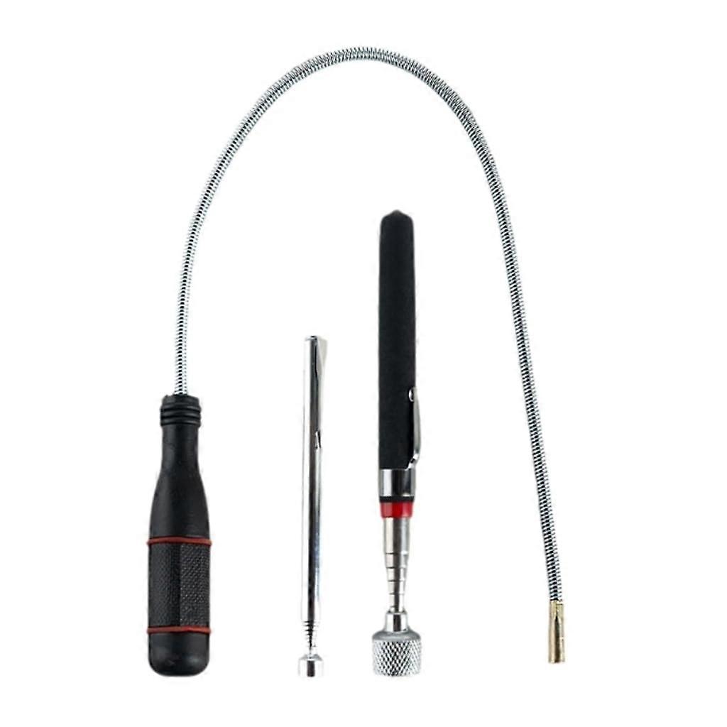 Magnetic Pickup Tool, Flexible and Bendable, Removable for Home Use, Sink Drain, Car Keys, Durable Design