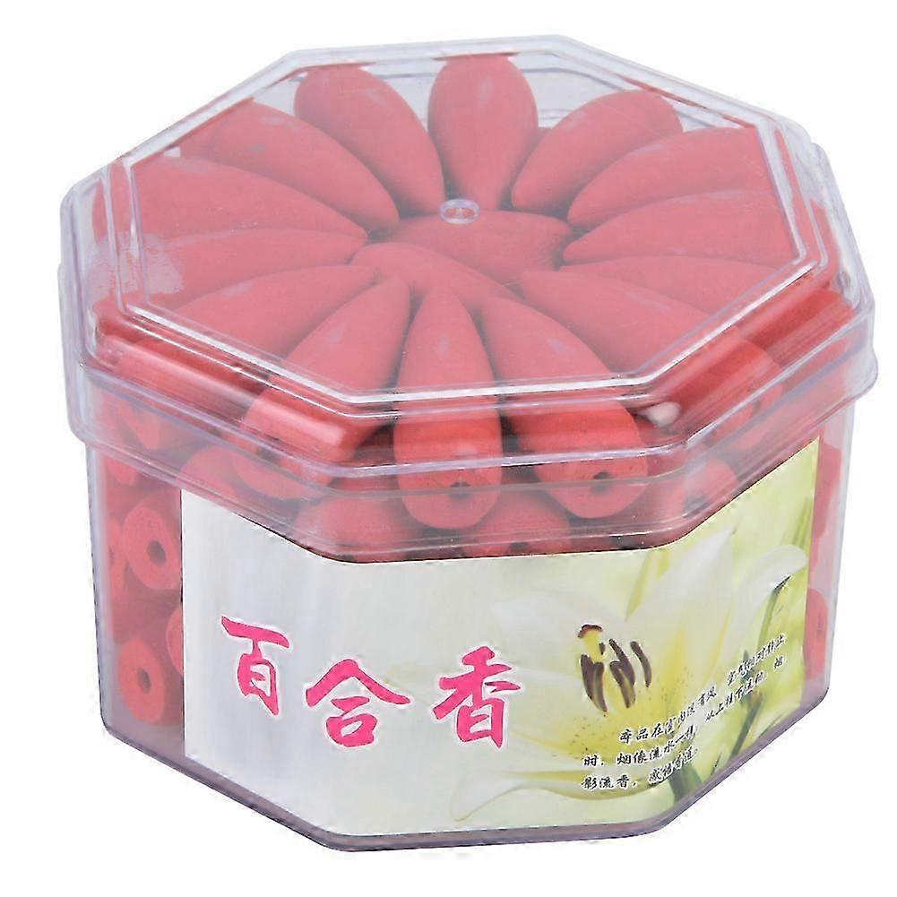 Backflow Incense Cone Tower Shape with Natural Raw Material Lily