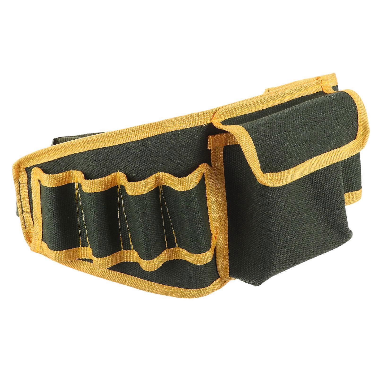 Zippered Tool Bag Multifunctional Hardware Bag Repair Work Technicians Tool Organizer 1Set