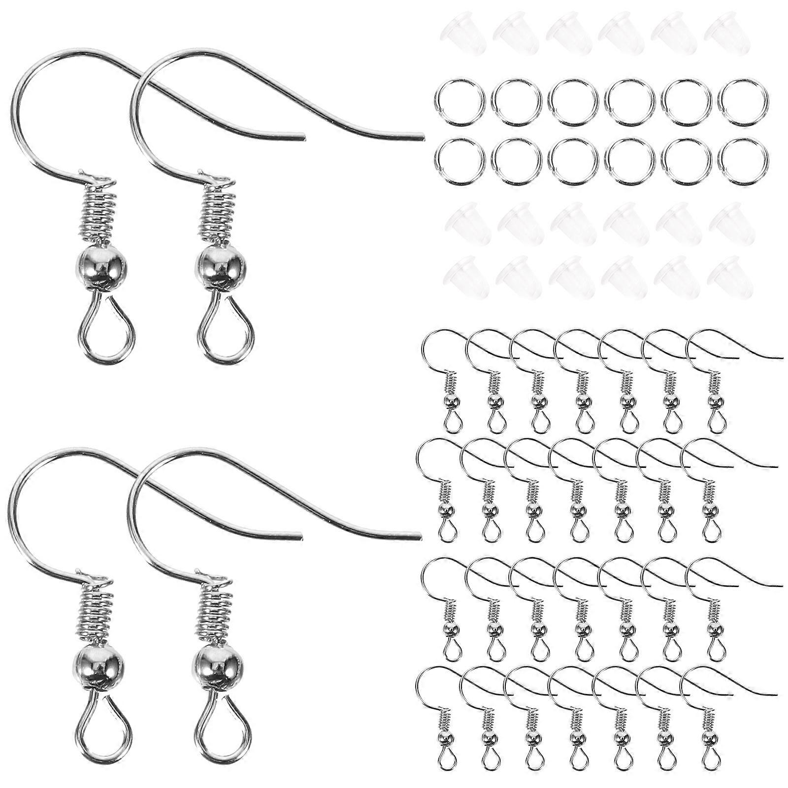 Universal Earring Findings Set, Supports Hoop and Dangle Styles, Ensures Comfortable Fit