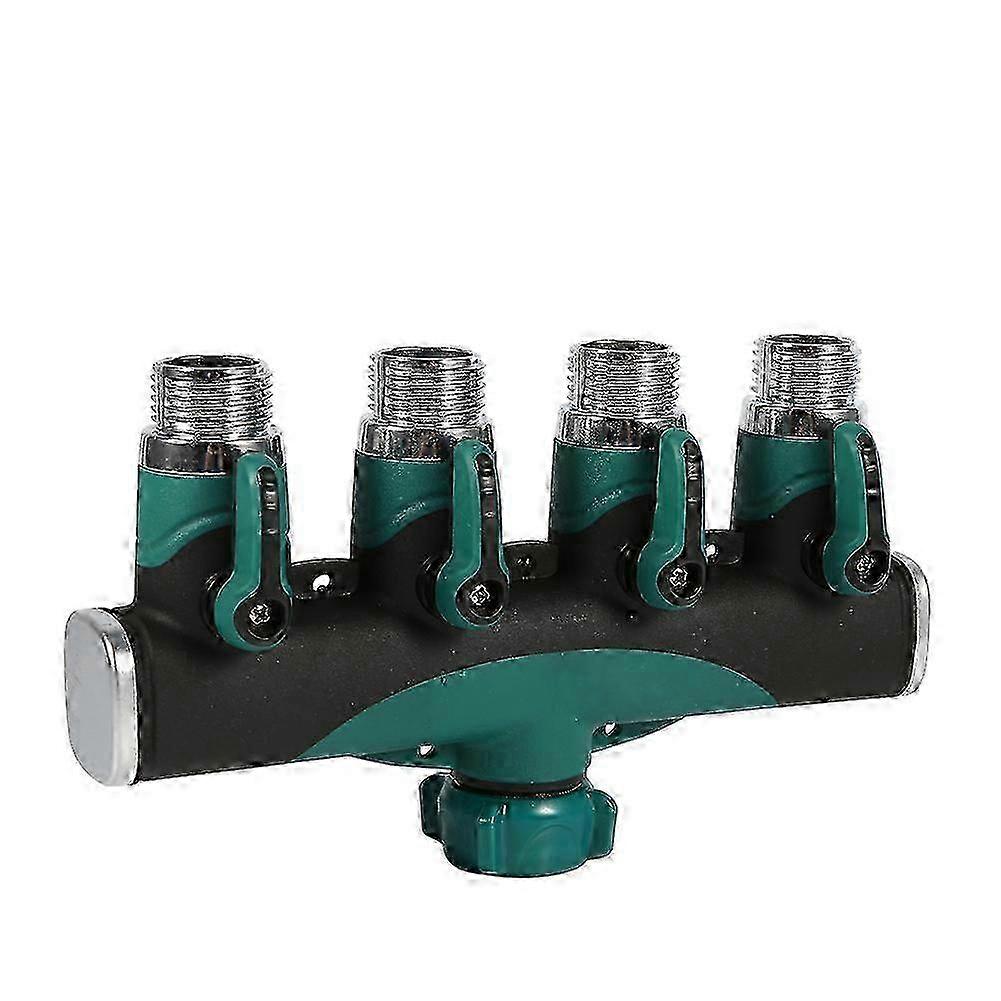 Water Tap Converter 4 Way Splitter Connector Hose Pipe Adapter for Garden Irrigation and Watering Edition 1110