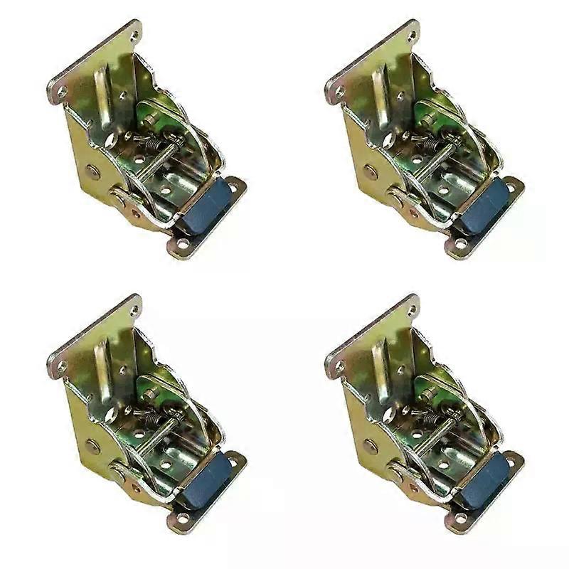 4 Pack Lock Table Extendable Bed Steel Legs Folding Folding Support Bracket Screw